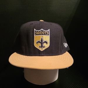 New Orleans Saints New Era  59fifty 8 1/8 Fitted Flat Bill Hat